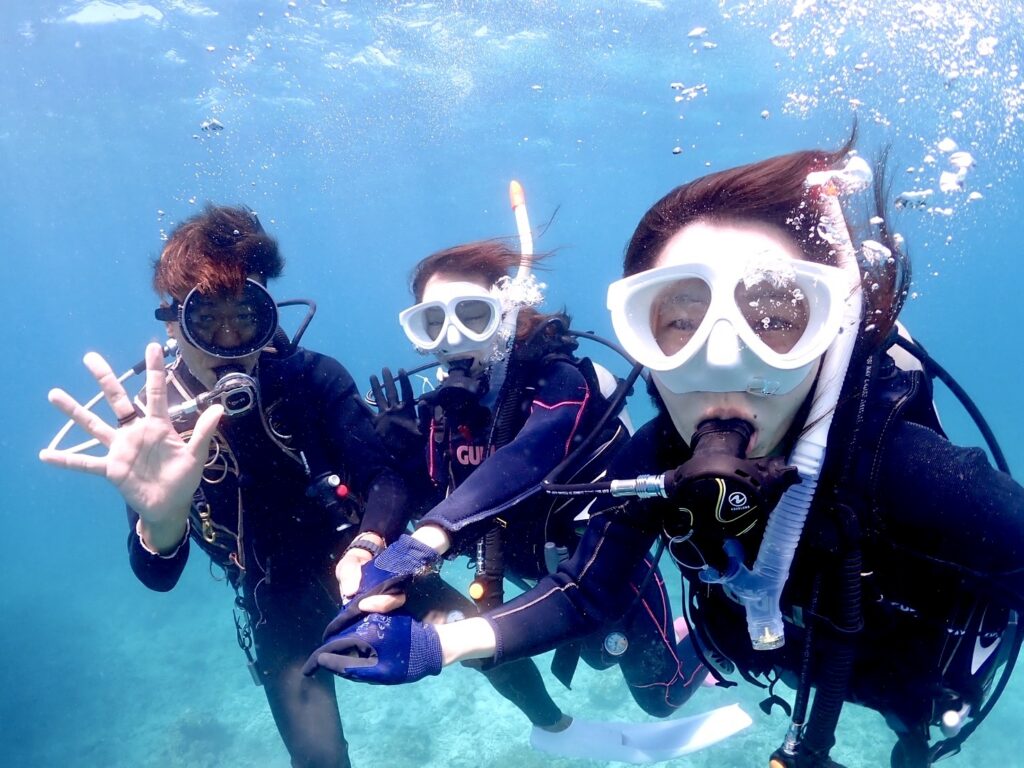 石垣島　体験ダイビング3時間　インストラクターと