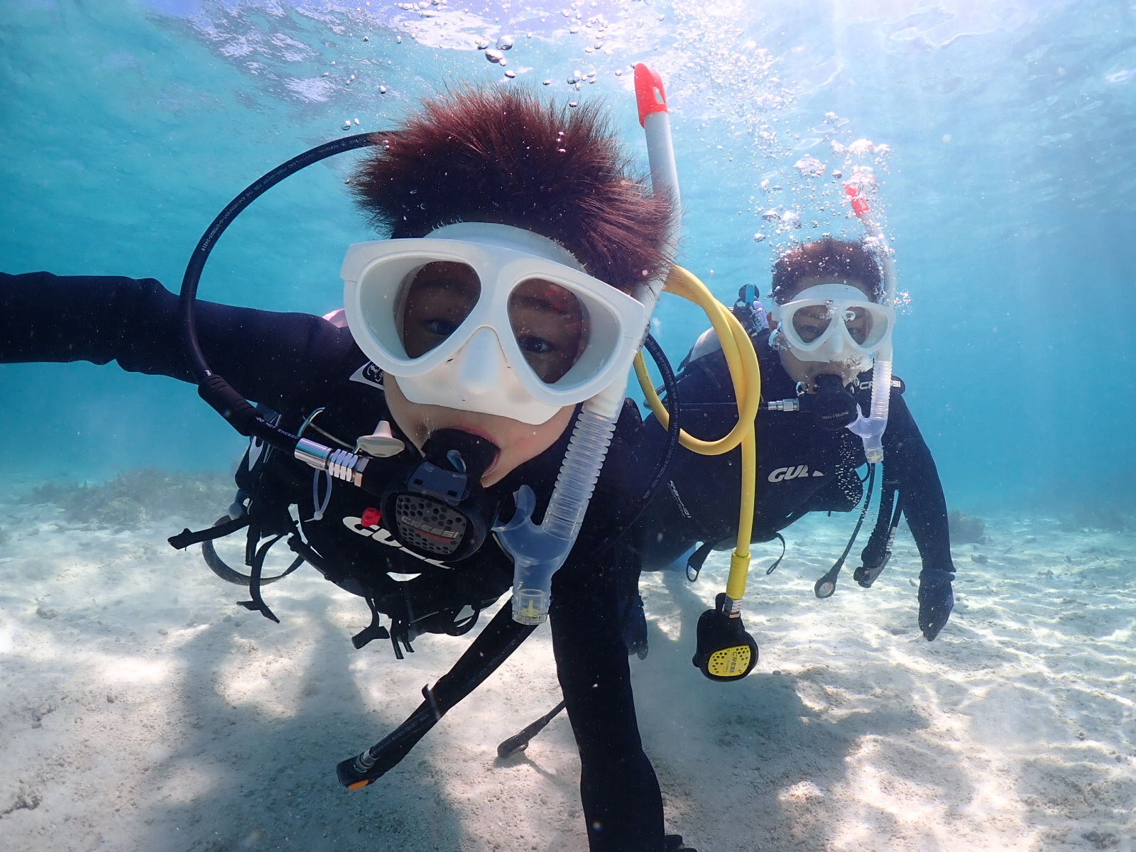石垣島　体験ダイビング3時間　海中撮影