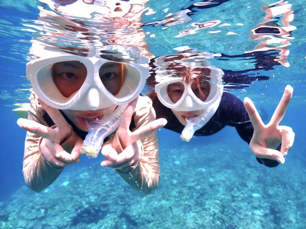 石垣島シュノーケル　3時間プラン　水中撮影