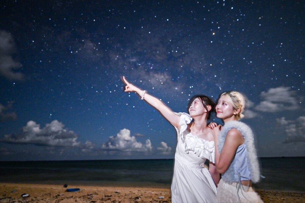 石垣島フォトツアー　友達と撮影