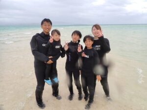 石垣島　1日　シュノーケル　家族　幻の島
