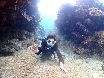石垣島　体験ダイビング　幻の島　半日