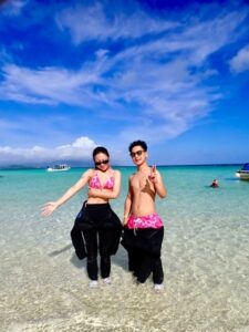 石垣島　1日　体験ダイビング　幻の島　カップル