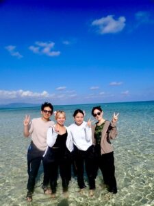 石垣島 1日 体験ダイビング 幻の島 家族